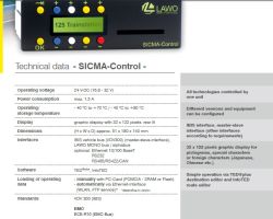 Looking forLAWO TEDplus or InfoTED for SICMA-Control via RS232/RS485?