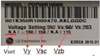 LG 50PK350 PD01A TV: No Picture, Remote Control Missing, Voltage Issues, and Troubleshooting Steps