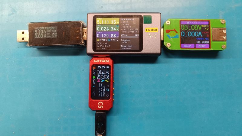 KWS-MX18L kolorowy miernik tester USB prądu napięcia, taki lepszy USB Doctor