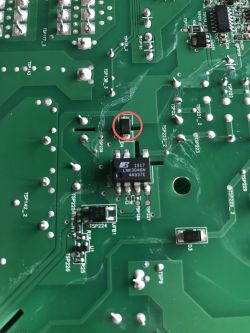 Siemens EH611TA11E- Nie działają dwa pola grzewcze w płycie indukcyjnej