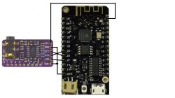 ESP32 Lolin32 Lite and PCM5102A Connections Connection diagram between ESP32 Lolin32 Lite board and PCM5102A audio module