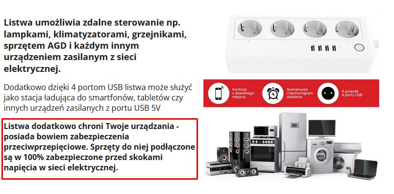 Surge power strip with Wi-Fi control, outlets, USB and energy metering? Check. Surge power strip with Wi-Fi control, outlets, USB and energy metering? Check.