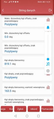 Audi A4 B9 - B116804 - czujnik kąta skrętu uszkodzenie