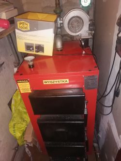 Konfiguracja sterownika Atos do pieca 12KW pod węgiel - wymiana uszczelek, ustawienia dmuchawy