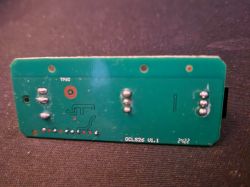 Close-up of Battletron Desk LED STRIP circuit board.