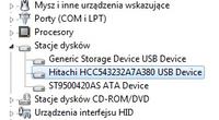 Hitachi HCC543232A7A380 - zablokowany dysk