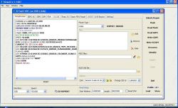 Interfejs programu SETool2 v1.1407 używany do odblokowania Sony Ericssona K800i