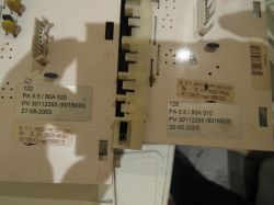 Pralka Amica PA 5580 - Jak uszczelnić bęben?, uszkodzona płyta pcb.