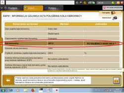 Citroen C4 Picasso I - C1136 (błąd sygnału czujnika kąta kierownicy)