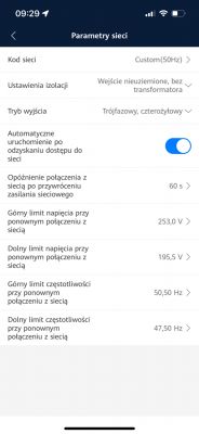 Falownik SUN2000 M1 - błąd komunikacji, przywrócenie ustawień i problem z podłączeniem