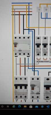 Ocena schematu podłączenia rozdzielni elektrycznej
