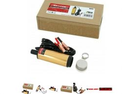 Mini pompa dieselowa 12V z przewodami i zaciskami