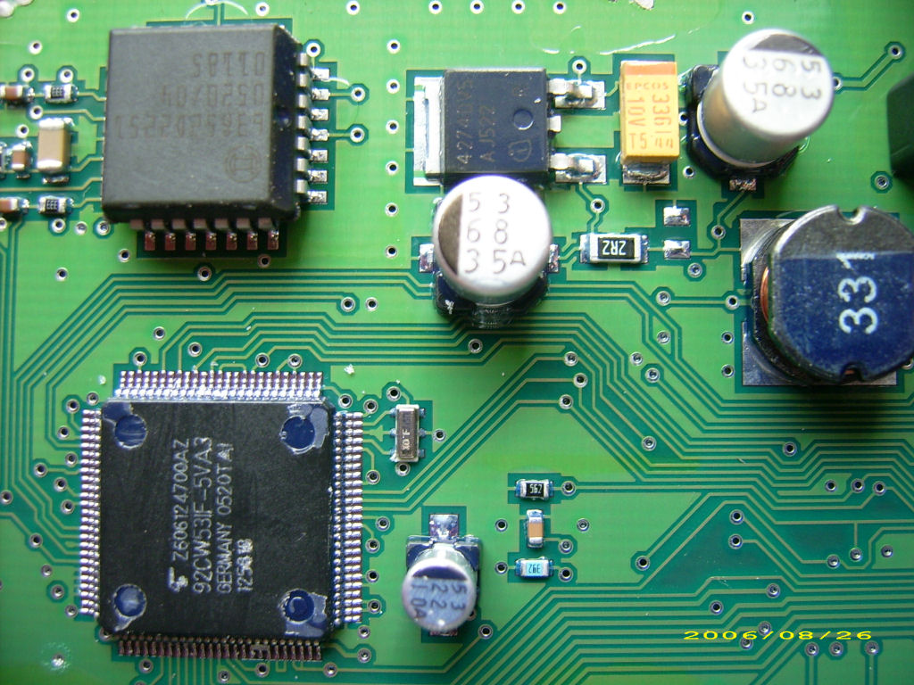 Renault Megane II 2005 1.5 DCI Sensor Autolive - crasch