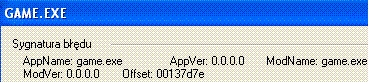 Driver i dziwny błąd. Nowy PC, XP. Jaka jest przyczyna błędu?