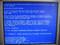 Blue Screen przy starcie Windows Vista na AMD 6000+, GA-M57SLI S4, MSI 8600 GTS