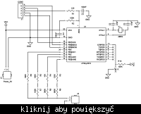 Zegar cyfrowy na oscyloskopie