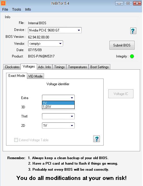 9600gt green edition stabilizatory napięcia - radiatory