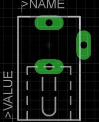 Eagle - warstwa Milling, gniazdo jack