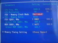 Podkrecenie Core duo E2160 przy plycie nforce 650i