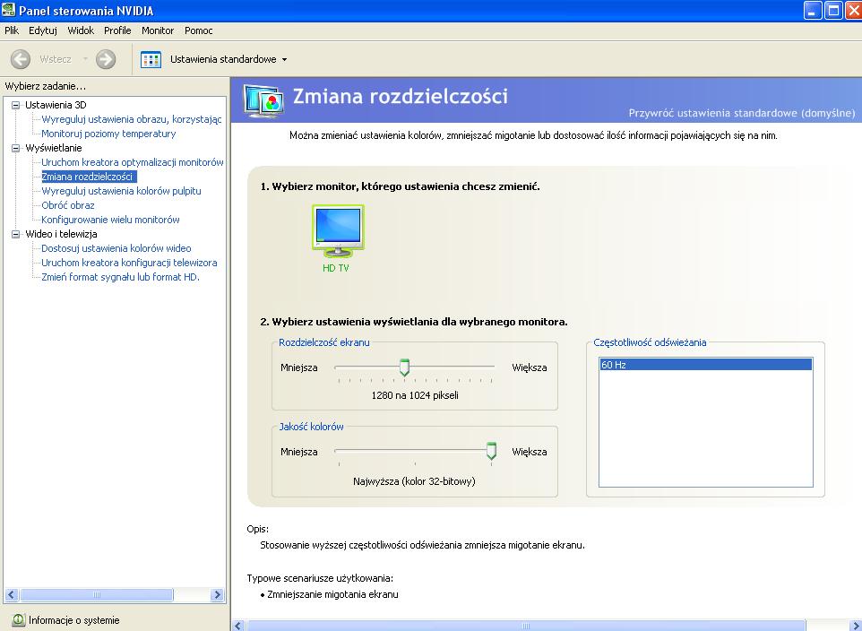 Monitor DVIDVI "no signal", telewizor DVIHDMI j