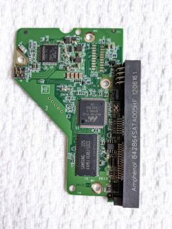 Dysk nie startuje - podmiana elektoniki (PCB) w SATA 3,5" WD 2.0 TB WD20EAR