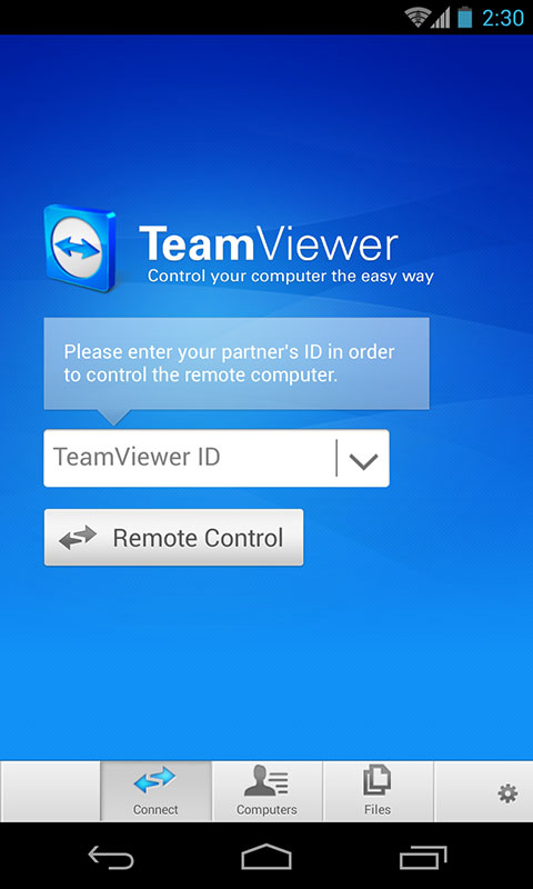 quick support by teamviewer