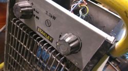 Naprawa nagrzewnicy elektrycznej Stanley ST-033-240-E