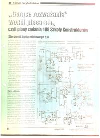 Sterownik kotła miałowego C.O Sterownik kotła miałowego C.O