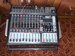mikser audio Eropower PMP 3000 Behringer schemat :)