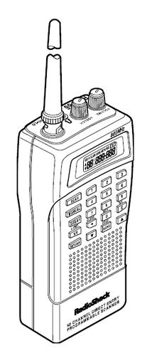 Radio Shack PRO-66 VHF-UHF Scanner-Reciever Manual EN