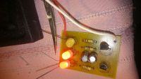 Multiwibrator astabilny z diodami LED - nie miga, świeci na stałe Multiwibrator astabilny z diodami LED - nie miga, świeci na stałe