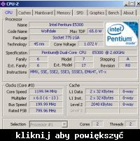 Wymiana/podkręcanie procesorów Intel E5300/Intel E8600. Wymiana/podkręcanie procesorów Intel E5300/Intel E8600.