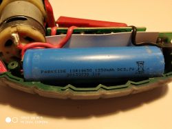 Wkrętarka Bosch PSR1440 LI-2 - wymiana ogniw, problem z utratą mocy