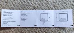 Tuya Switch Technical Leaflet Tuya switch technical leaflet with diagrams and specifications.