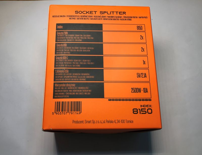 Could a socket splitter from China be dangerous? Missing PE wiring