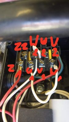 Zmiana kierunku obrotów w silniku jednofazowym + schemat