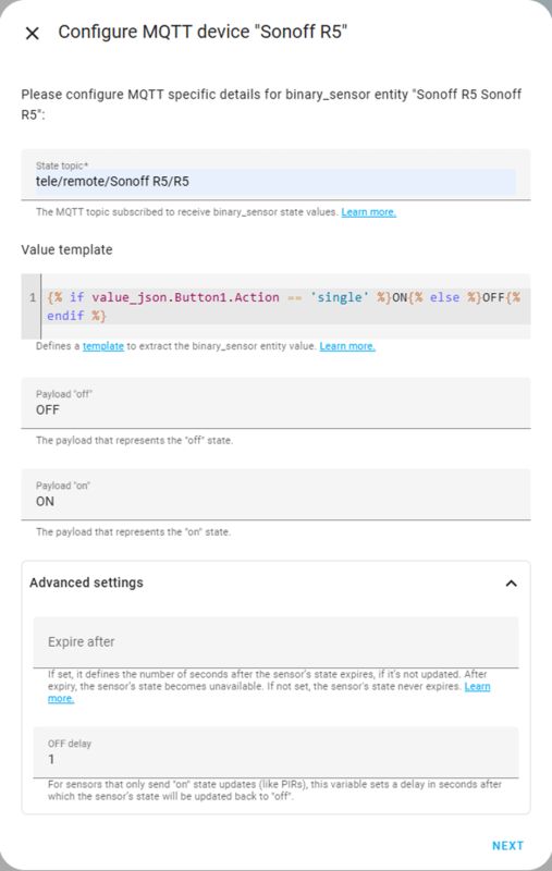 How to connect Sonoff R5 Bluetooth Remote to Home Assitant via ESP32 Tasmota Bluetooth Gateway? How to connect Sonoff R5 Bluetooth Remote to Home Assitant via ESP32 Tasmota Bluetooth Gateway?