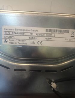 jak podłączyć płytę ceramiczną BSH Electrodomesticos