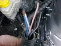 VW POLO 08r 1.4tdi - Urwana wtyczka po wypadku - zdjęcia