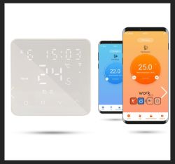 Termostat pokojowy z ekranem dotykowym i aplikacją mobilną do sterowania temperaturą