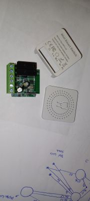 CB2S Dual Switch Module with Cover CB2S dual switch module with cover and diagram.