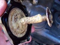 Fiat/cq/700 - Olej Lotos zamienił się w maź i zrobił spustoszenie w silniku