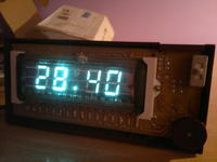 Stary rosyjski zegaro-budzik z wyświetlaczem alfanumerycznym - naprawa