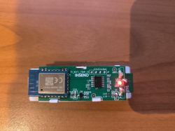 IHSEN WiFi electronic module with red LED indicator lit