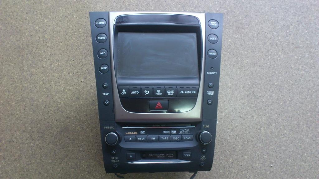 [Kupię]Wyświetlacz do radia nawigacji Lexus Gs 300 z 2009
