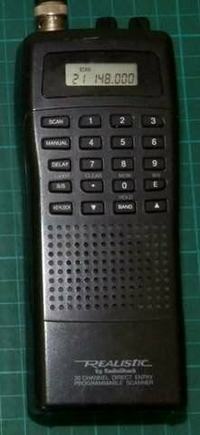 Radio Shack PRO 28 VHF UHF Scanner Reciever Manual