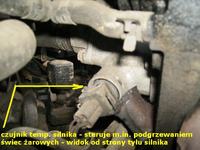 Czujnik temperatury płynu chłodzenia Seat Toledo 1.9 TDI 110KM 2000r.