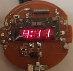 Rewitalizacja zegarka LED produkcji Unitra Warel