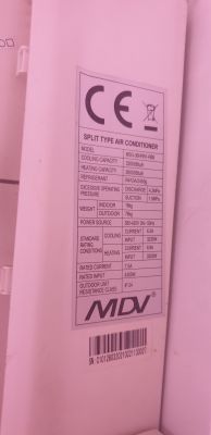 Klimatyzator mdv, płytka CE-KFR90G/SN1Y - grzeje lub wyłącza się