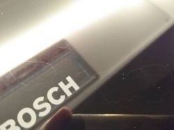 Induction Hob Bosch PIF651FB1E - stains of unknown origin (scratches?)